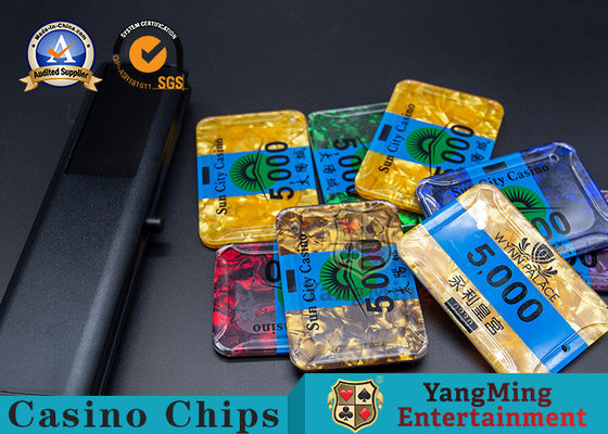 کیفیت لوازم جانبی بازی کازینو Upright به روزرسانی شارژر تراشه بی سیم سیاه کارخانه