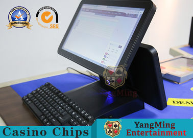 HD Dual - Screen Display Baccarat Gambling Accounting Systems Integrated Machine Supports Touch Interface Operation