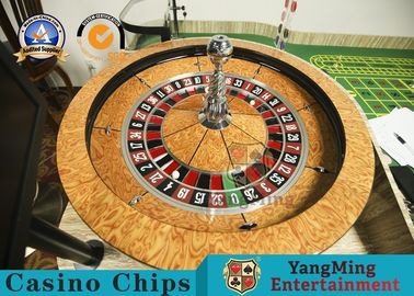 VIP Club 32” Roulette Wheel Board Solid Wood Turntable Diameter 82cm