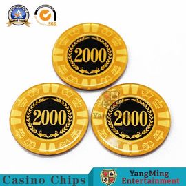 Custom Printing Clay Poker Chip /  RFID Casino Chip Cricular Shaped