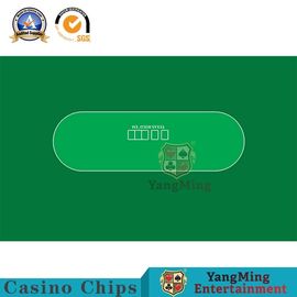 Waterproof Flannelette Casino Table Layout With Baccarat Texas Poker Deluxe Customize