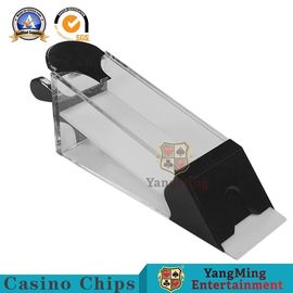 Translucent Casino Card Shoe / Professional Deluxe Texas Hold'em 8 Deck Cards Baccarat Poker Card Dealer Shoe