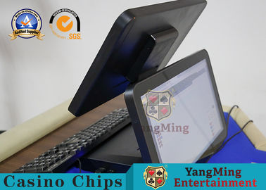 Dual Screen Casino Management Pos System Cash Register Electronic Billing Machine RFID Checker Gambling System