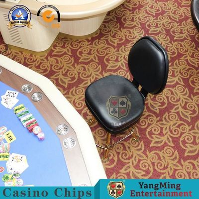Jakość Komercyjne krzesła do gier Blackjack Casino z chromowaną podstawą o całkowitej wysokości 113 cm fabryka