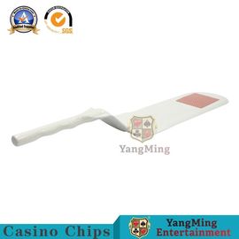 Paddle Baccarat Dragon Tiger Accessories Shovel With Handle Luxury Cards White Paddle Gambling Table