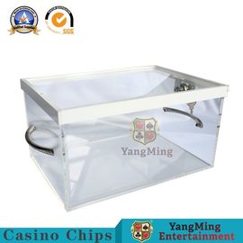 Custom Roulette Wheels Casino Table Poker Chips Box / Blackjack Roulette Toke Box