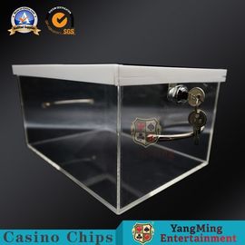 Custom Roulette Wheels Casino Table Poker Chips Box / Blackjack Roulette Toke Box