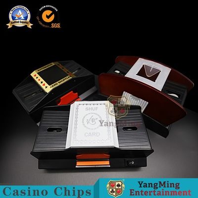 Jakość Baccarat Texas Hole 'Em 8 Deck Card Shuffler elektroniczny tryb pracy fabryka