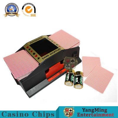 Качество Ручная операция пластикового Shuffler игральной карты аксессуаров казино таблицы покера Техаса батареи фабрика