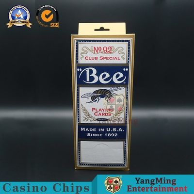 Quality Black Core Paper Casino Playing Cards With Customized Logo 144 Decks Poker Club Dedicated Cards factory