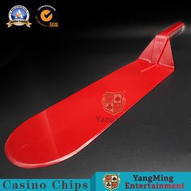 Custom Luxurious Baccarat Playing Card Paddle Baccarat Accessories Red Color