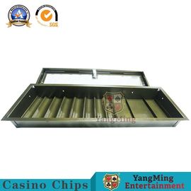 Single Layer Metal Float Customized Poker Chip Tray For Plaque Carrier