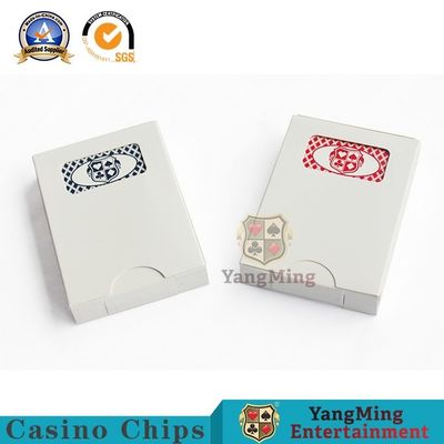 Jakość Drukowanie CMYK Karty do gry w kasynie Dobra odporność / plastikowe karty do pokera fabryka