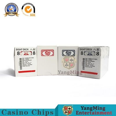 Jakość Drukowanie CMYK Karty do gry w kasynie Dobra odporność / plastikowe karty do pokera fabryka