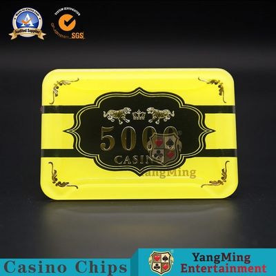 Jakość 3-4.3MM Thinkness Custom Poker Chips Clay Ceramiczne Nylonowe Naklejki 14g fabryka