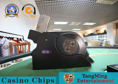 European Automatic Poker Dealer Shoe For Double Baccarat Gambling Table Games