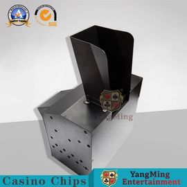Classic Casino Game Accessories Single Port Metal Iron Automatic Poker Card Shredding Machine