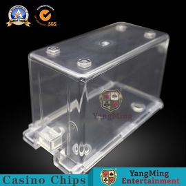 Metal Handle Poker Cards Carrier Security Discard Holder For Baccarat Games