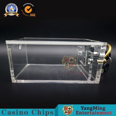 Chất lượng Hộp tiền mặt có thể khóa dày 5mm / Hộp giao hàng thẻ mini 6 tầng nhà máy