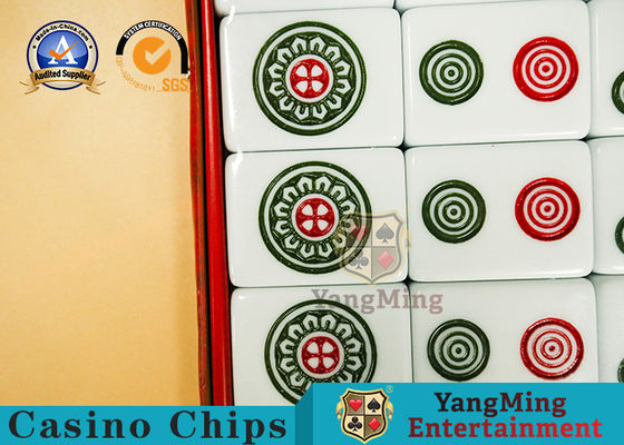 Jakość 320 * 175 * 30mm Akcesoria do gier kasynowych Ciemnozielona marka pakietu Nine Push fabryka