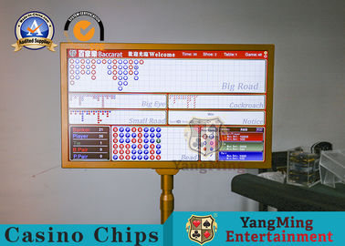 Iron + Metal Baccarat Gambling Systems 27 Inch High - Definition Double - Sided Display