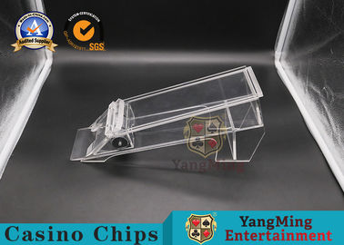 Custom High - Thickness 6 Deck Card Shoe Manual Discard Shuffler Machine