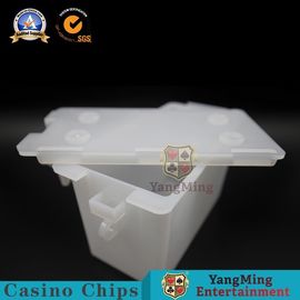 Smooth Poker Discard Holder / Frosted 8 Decks Playing Card Carrier