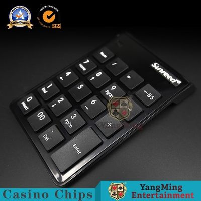 Qualità Tastiera senza fili nera dell'input di risultato del sistema di software del gioco della Tabella del poker del baccarat della tastiera di USB fabbrica