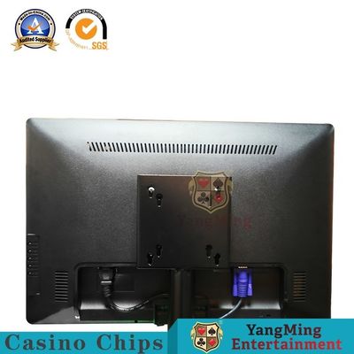Qualität Hersteller Maßgeschneiderter HD-LCD-Computer-Monitor Glücksspiel Baccarat-System dediziertes Logo Schwarzes Display Fabrik