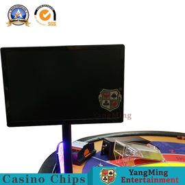 HD LCD Computer Monitor Baccarat Gambling Systems Dedicated Logo Black Display