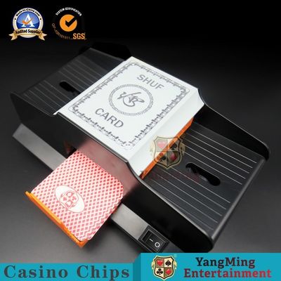 Qualité Shuffler consacré de 2 de plate-forme de batterie de puissance cartes de jeu pour le club du casino VIP usine