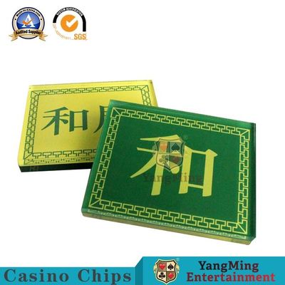 Qualité club acrylique transparent fait sur commande de tisonnier de bouton de marchand de LIEN d'accessoires de jeu du casino 90g usine