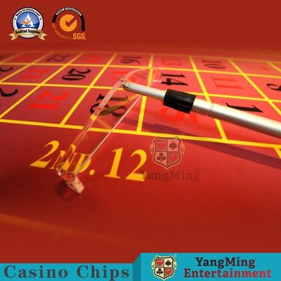 Kalite Eğlence Casino Oyun Aksesuarları Deluxe Telesope Rulet Metal Paslanmaz Çelik Poker Chips Komisyon fabrika