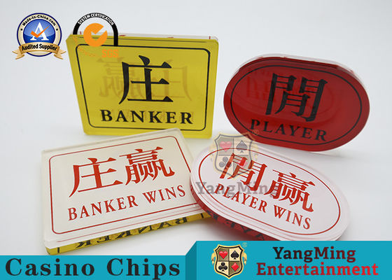 Chất lượng 72g người chơi Banker thắng nút Baccarat nhà máy