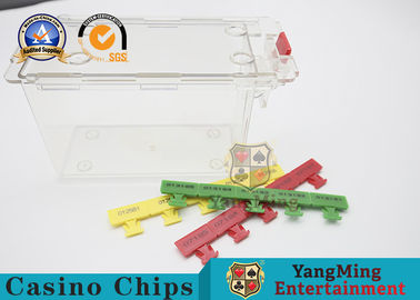 Acrylic Discard Sending Box Casino Game Accessories