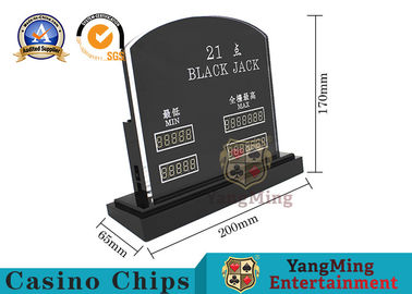 SGS Acrylic Carving Bet Sign