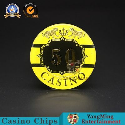 Qualität Heiße stempelnde Schürhaken-Antifälschung Crystal Acrylic Crown Tiger Chipss Fabrik