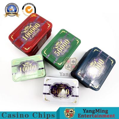 Kwaliteit 760 Amerikaanse ABS Clay Plastic Chip Set Texas van PCs houden hen Kern van het Spel de Speciale Ijzer Anti-Counterfeit Chip Currency fabriek