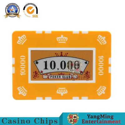 Kwaliteit Van de het Ijzerkern van Verenigde Staten de Pook Clay Chips Customizable Logo fabriek