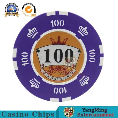Kwaliteit Van de het Ijzerkern van Verenigde Staten de Pook Clay Chips Customizable Logo fabriek
