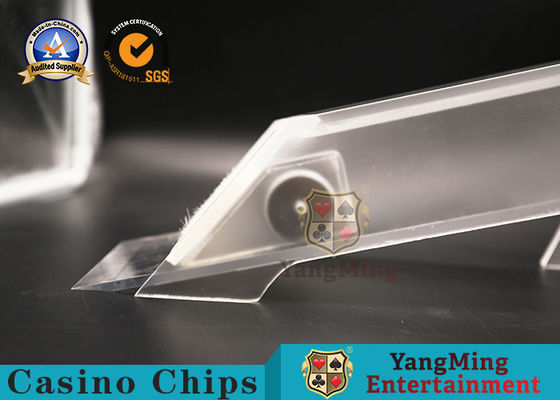 Kalite Yepyeni Kalın Akrilik Mat 8 Çiftli Poker Bayi Üreticisi Ismarlama Tek Kart Bayi Karıştırıcı Botları fabrika