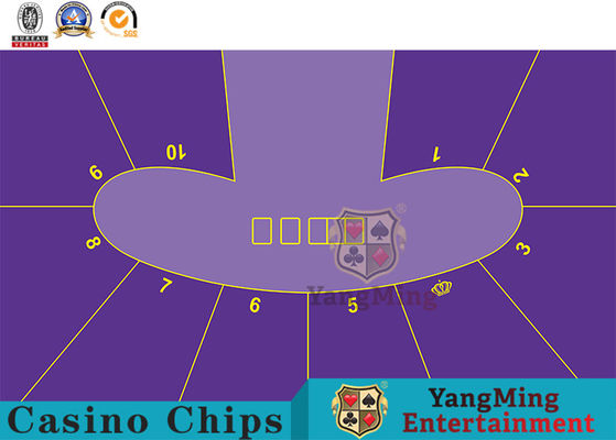 Texas Pea Poker Tablecloth Club Game Special Tablecloth Cards Thickened Waterproof Dragon And Tiger Tablecloth