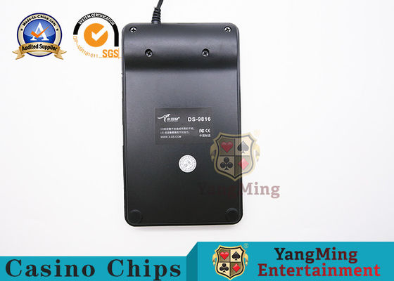 Kualitas Aksesoris Permainan Kasino Plastik Black Mute Mini Keyboard With Cable pabrik