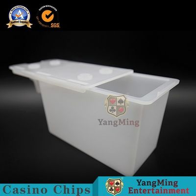 Translucent 8 Standard Poker Card Gift Box High-Quality Thick Acrylic Playing Card Gift Card Holder Wholesale Spot