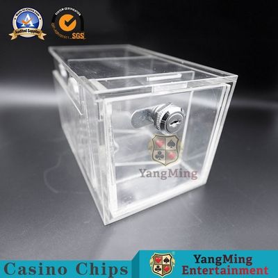 গুণ 8 টি জুড়ি বাজানো কার্ড মোটা অ্যাক্রিলিক বাতিল কার্ড কার্ড সম্পূর্ণ স্বচ্ছ কারখানা