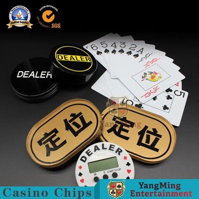 Acrylic Casino Game Accessories Positioning Plate Double Sided
