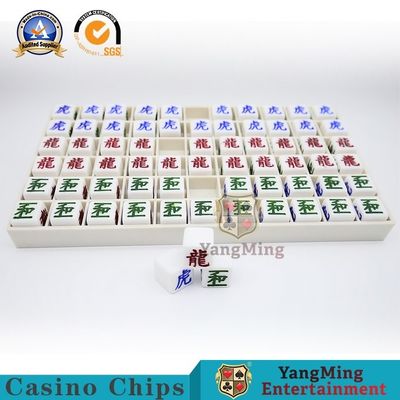 Quality Brand New Environmentally Friendly Acrylic Plastic Baccarat Dew Set White Waterproof High Temperature Silk Screen factory