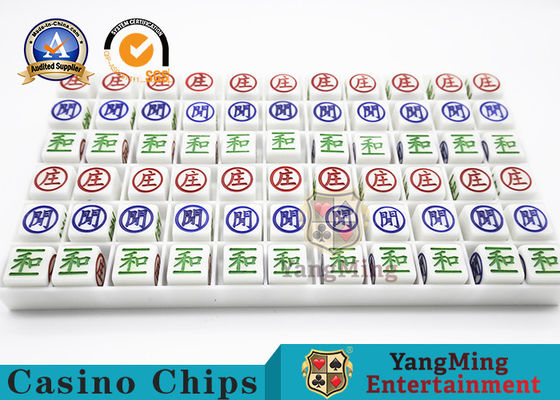 Chất lượng Khắc Phông chữ Sáng Trò chơi đánh bạc Baccarat Rồng Hổ Bộ giọt sương Khung miễn phí Hạt nhựa trắng Acrylic nhà máy