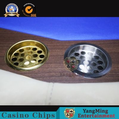 Private Club Stainless Steel Ashtray Ashtray Gambling Water Cup Holder