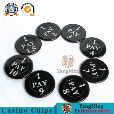 Kualitas NiuNiu Tabel Sablon Aksesoris Permainan Kasino Papan Solitaire pabrik